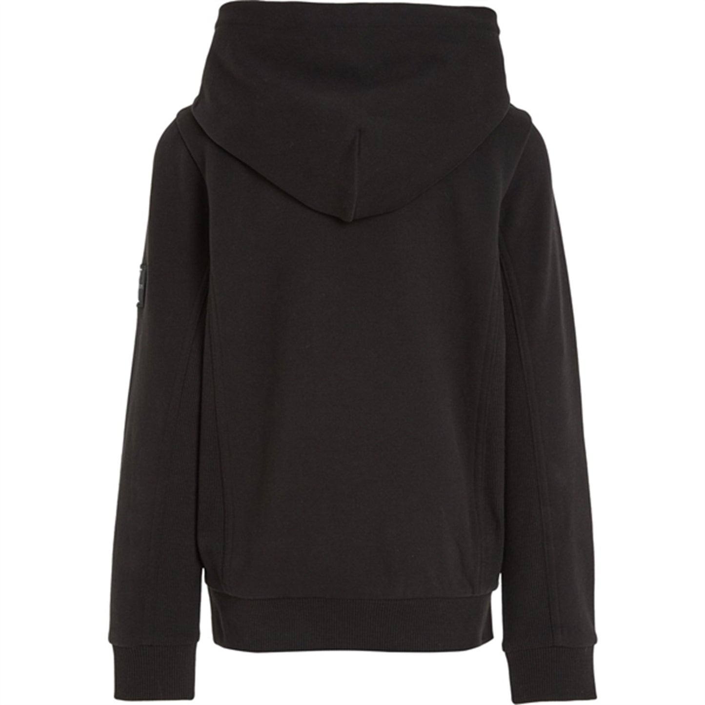 Calvin Klein Badge Rib Hoodie Ck Black