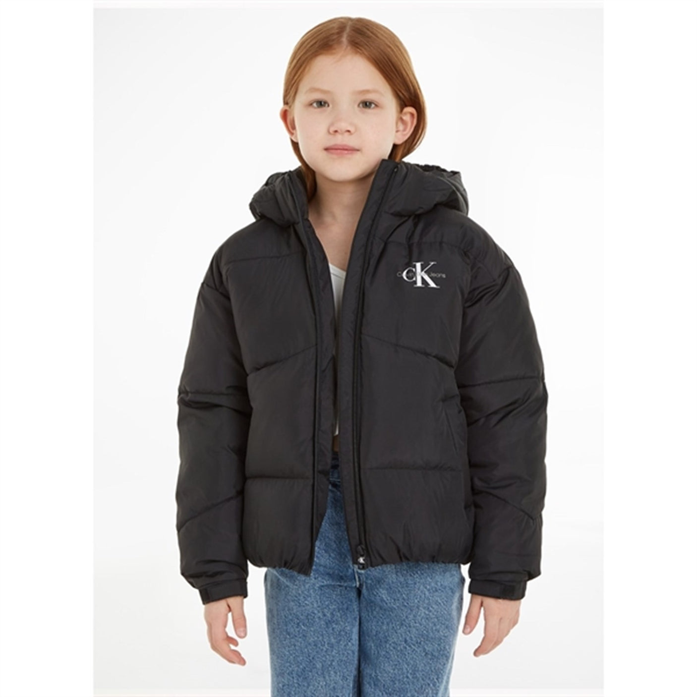 Calvin Klein Ck Short Puffer Jacket Ck Black