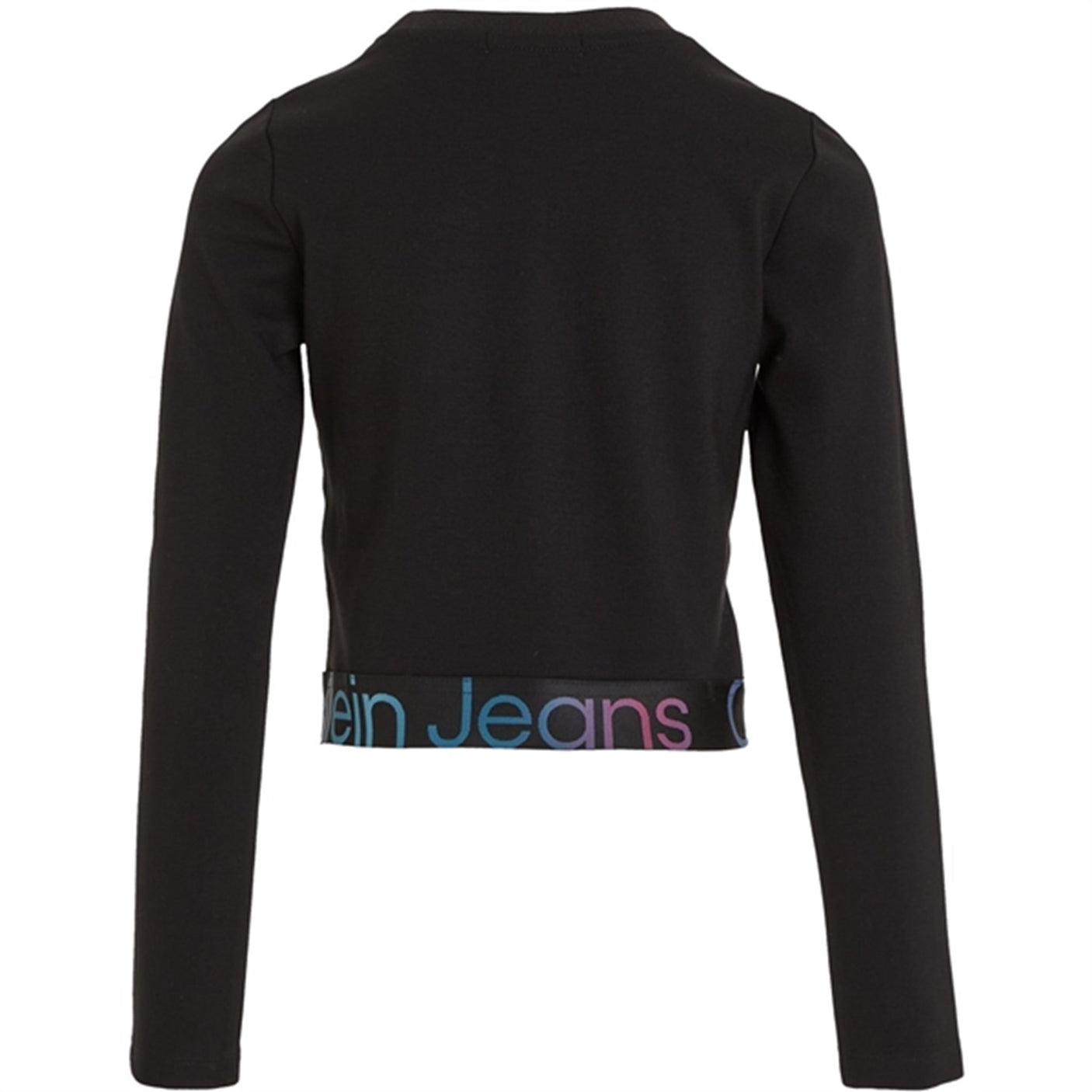 Calvin Klein Punto Tape Ls Top Ck Black