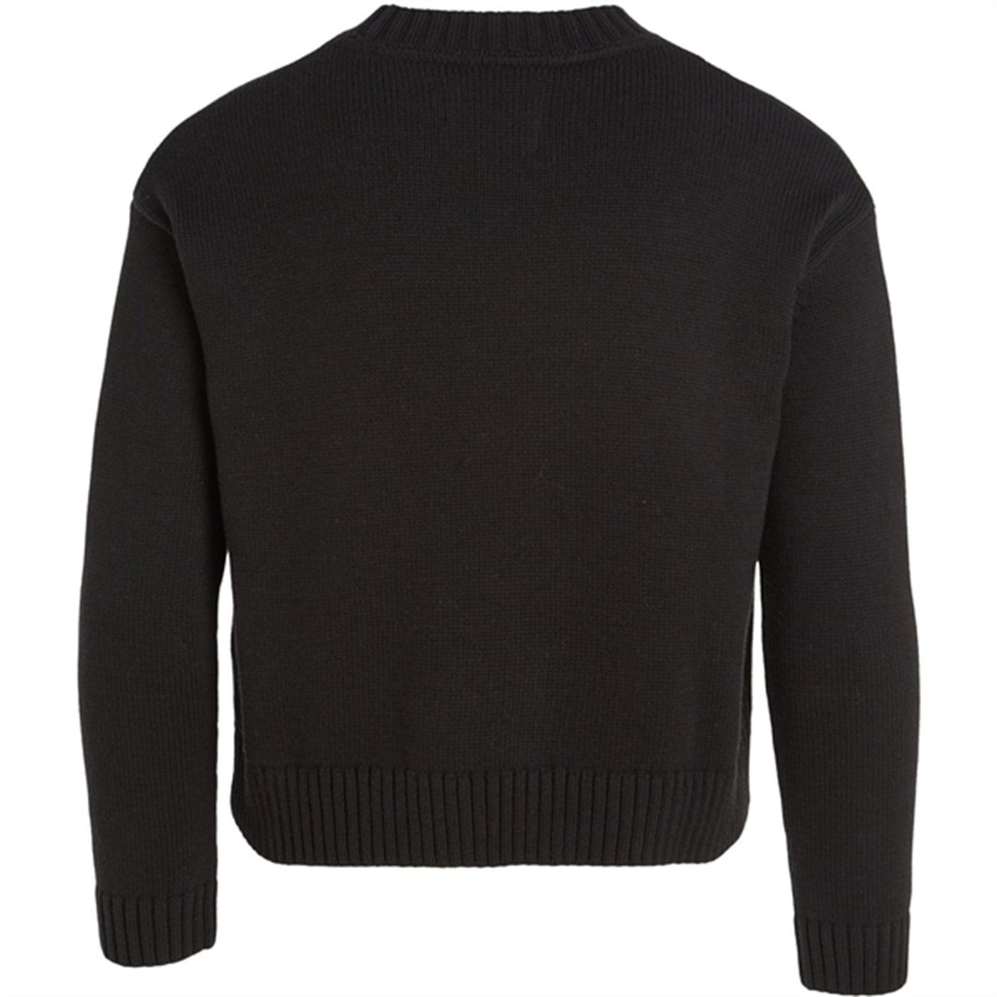 Calvin Klein Fluffy Monogram Jumper Ck Black