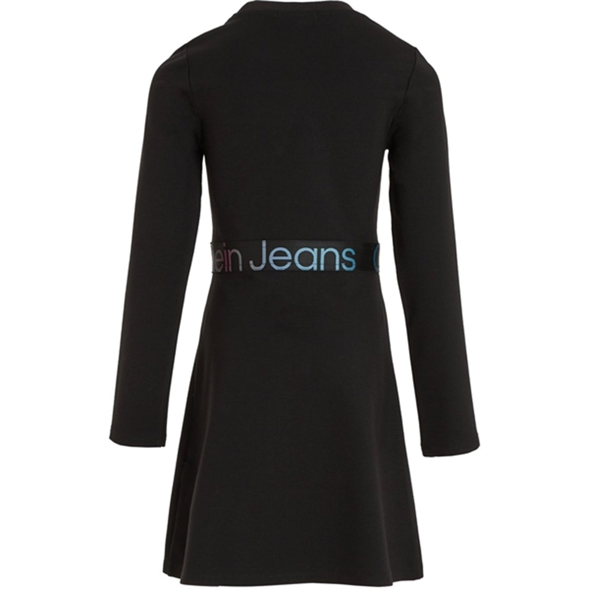 Calvin Klein Punto Tape Ls Dress Ck Black