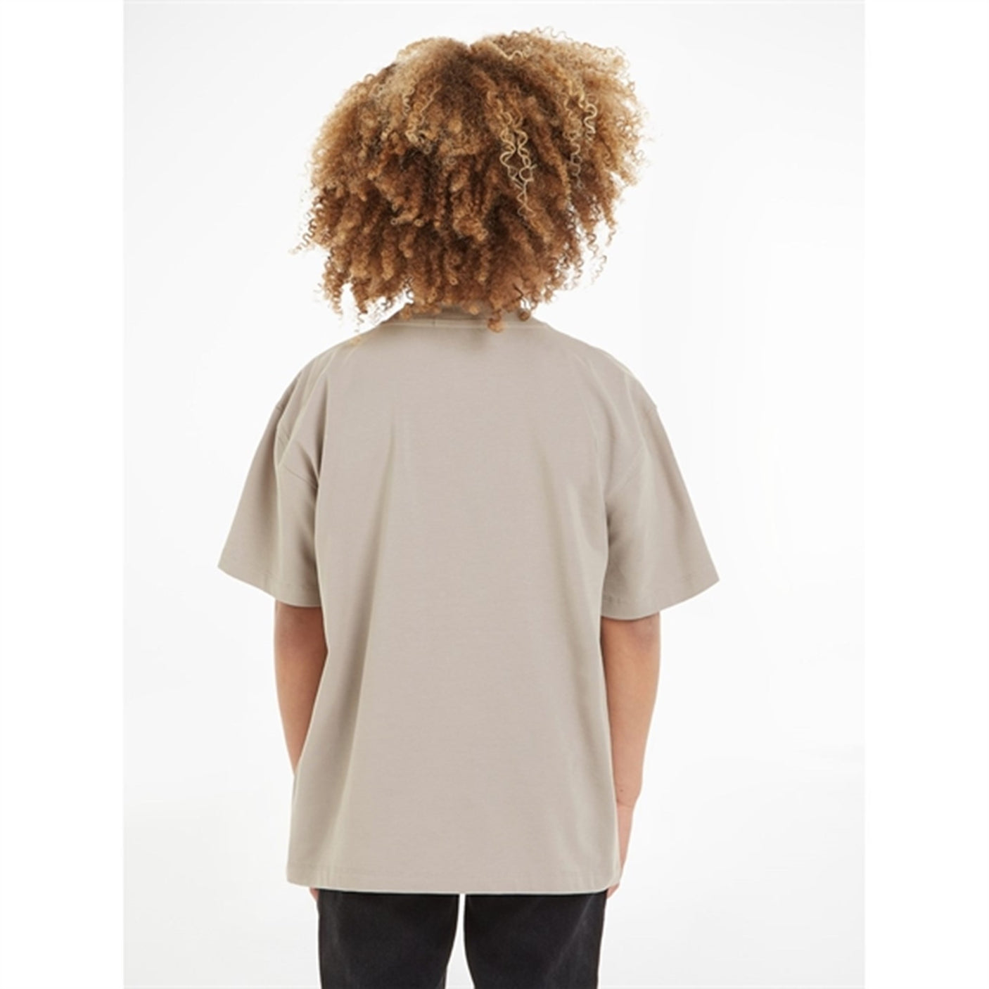 Calvin Klein Raised Embroidery T-shirt Porpoise