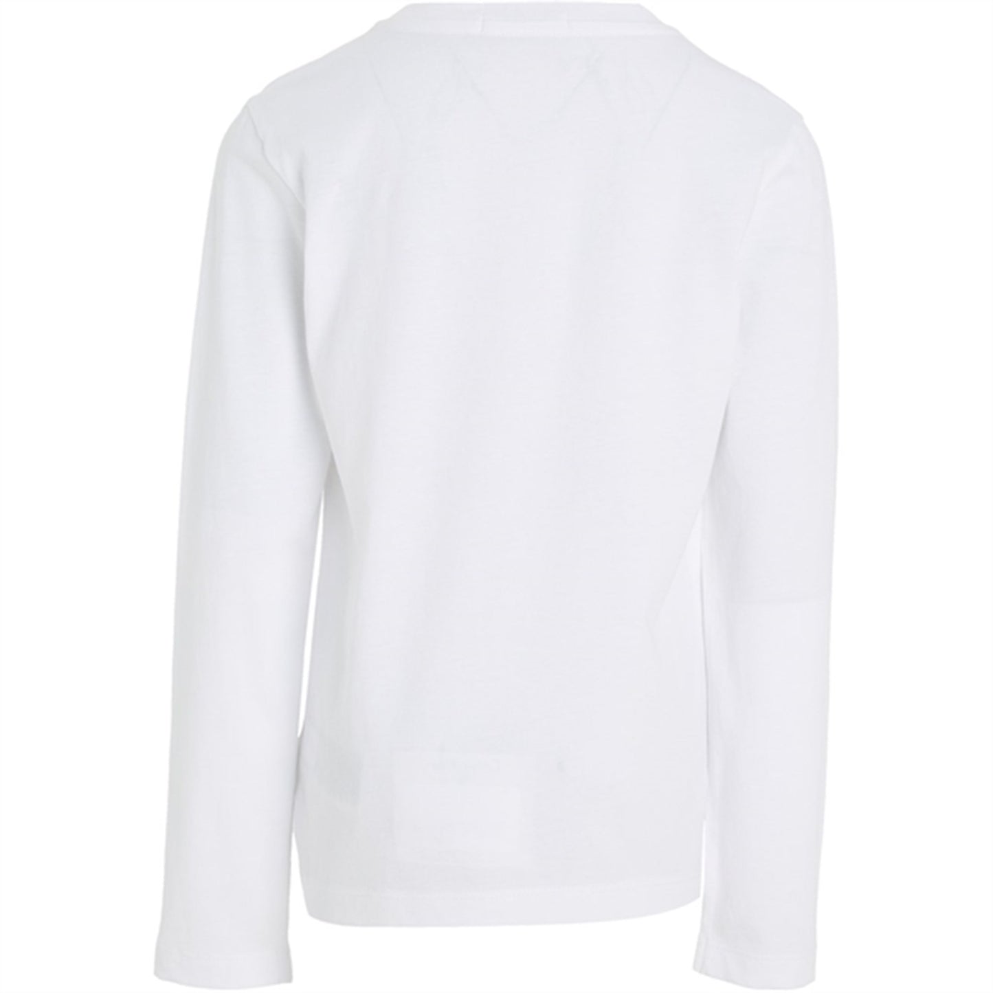 Calvin Klein Chest Monogram Ls Blouse Bright White