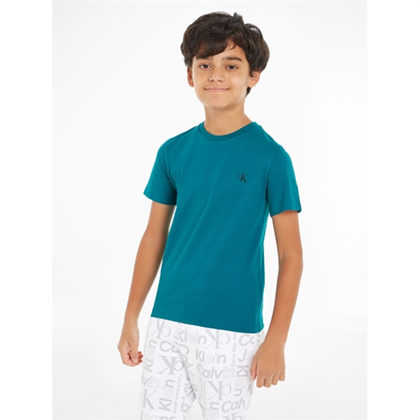 Calvin Klein Monogram T-Shirt 2-Pack White / Fanfare