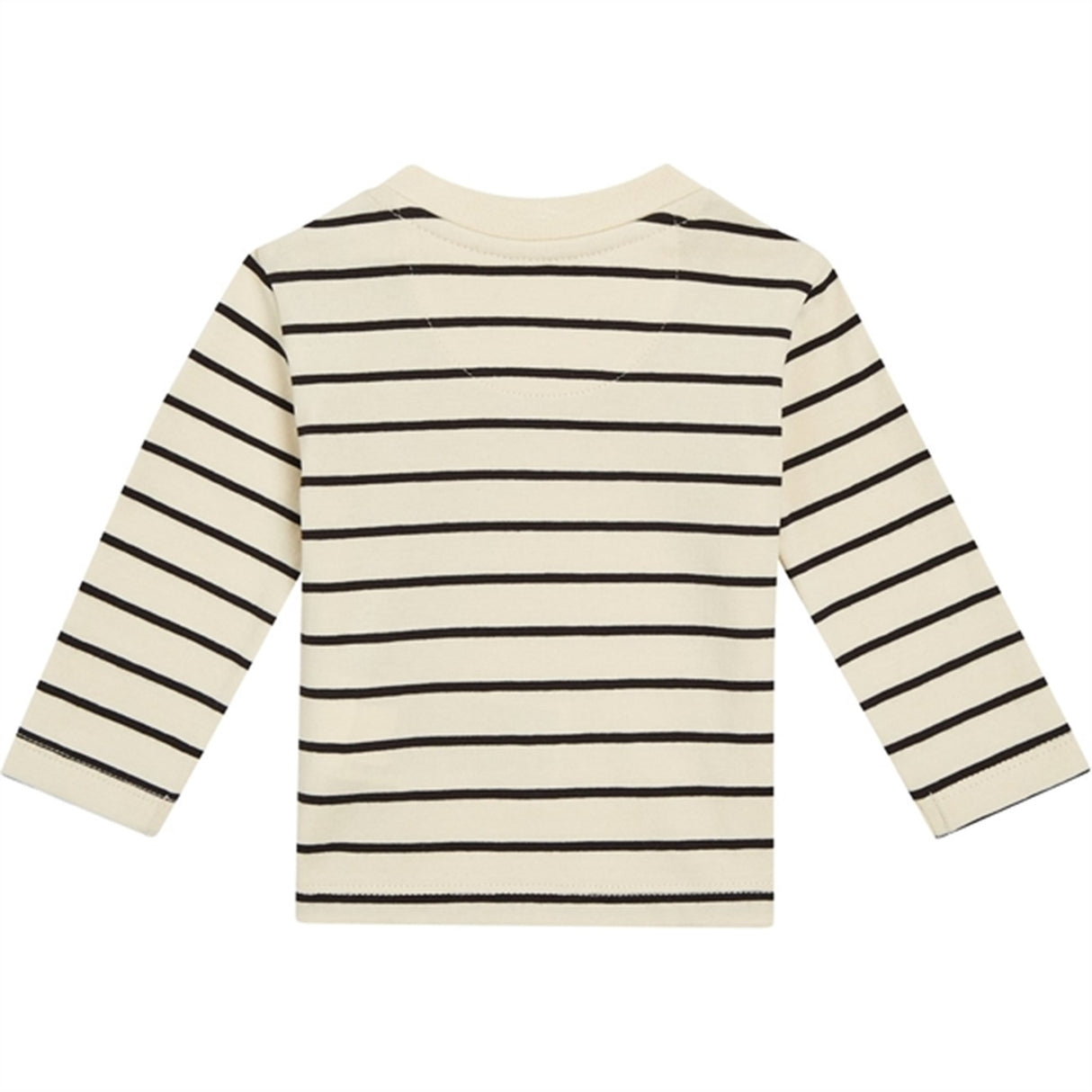 Calvin Klein Striped Ls T-Shirt Black/ Vanilla Stripe
