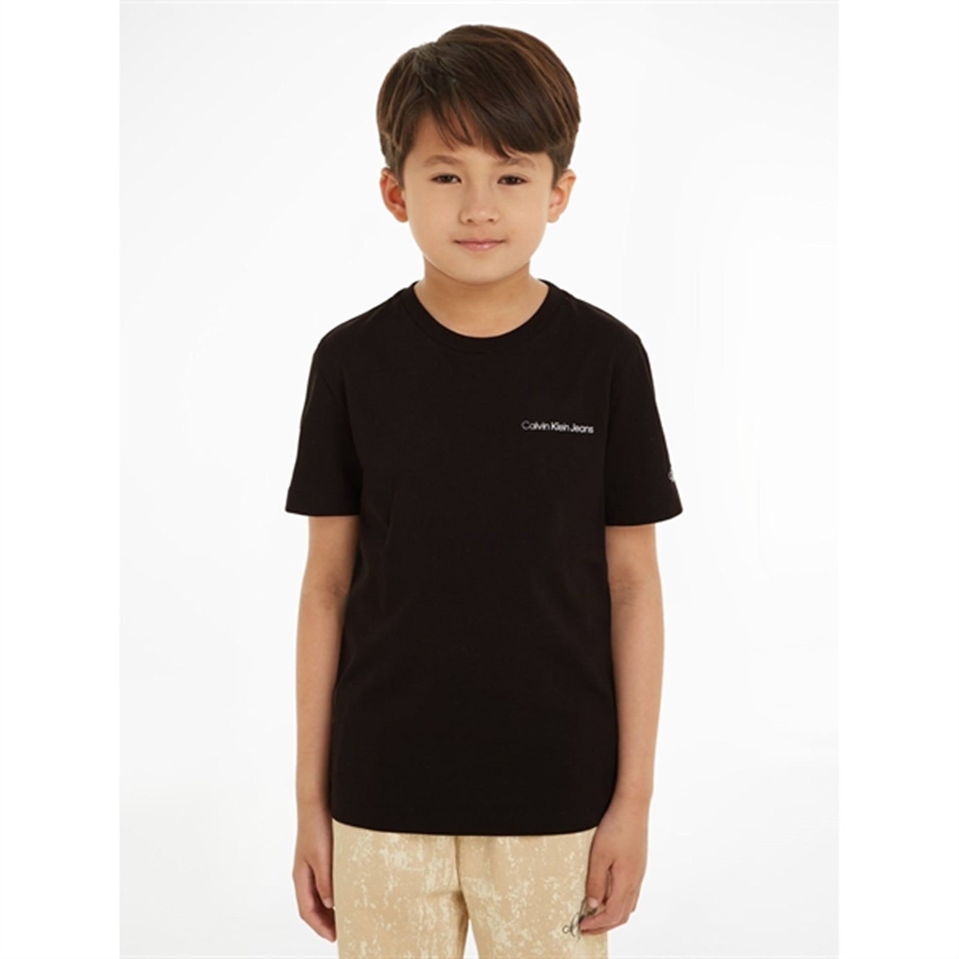 Calvin Klein Chest Inst. Logo T-Shirt Ck Black