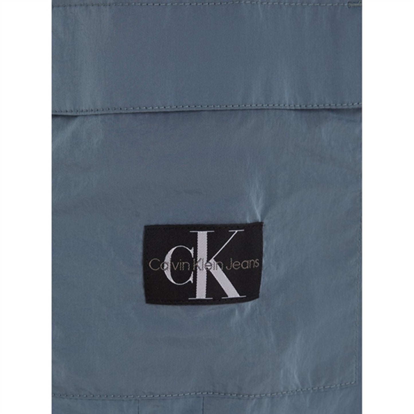 Calvin Klein Structured Nylon Trackpants Goblin Blue