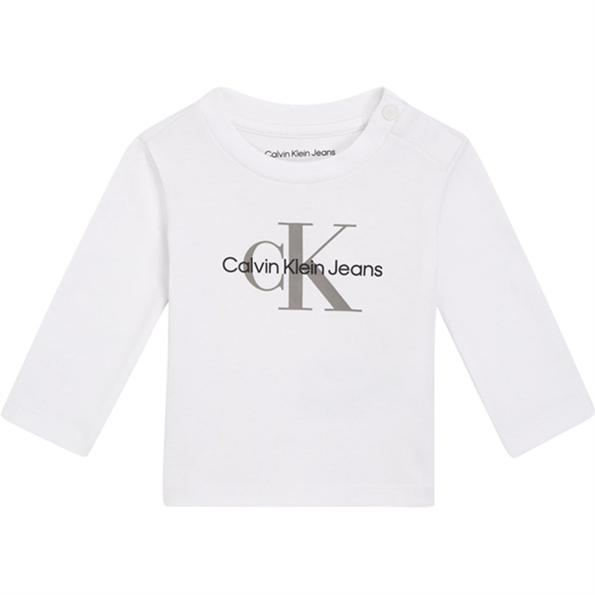 Calvin Klein Monogram Blouse Bright White