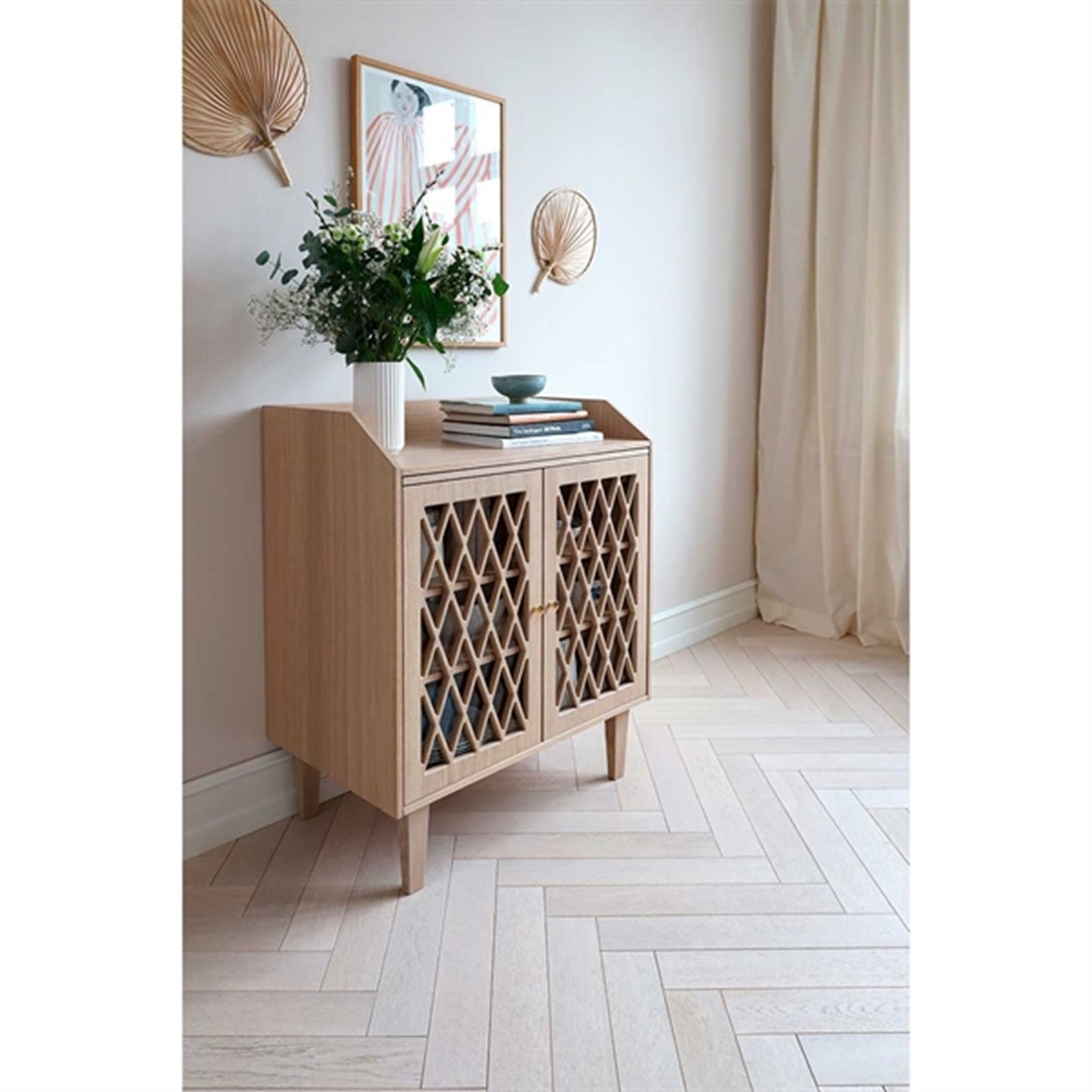 Cam Cam Copenhagen Harlequin Changing Table Oak 2