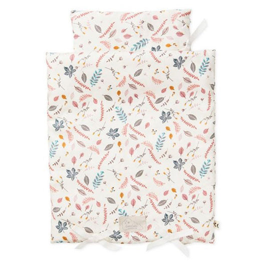 Cam Cam Copenhagen Doll's Bed Linen Pressed Leaves Rose