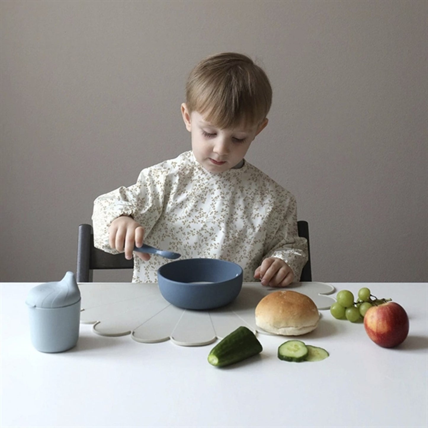 Cam Cam Copenhagen Sleeved Bib Lierre