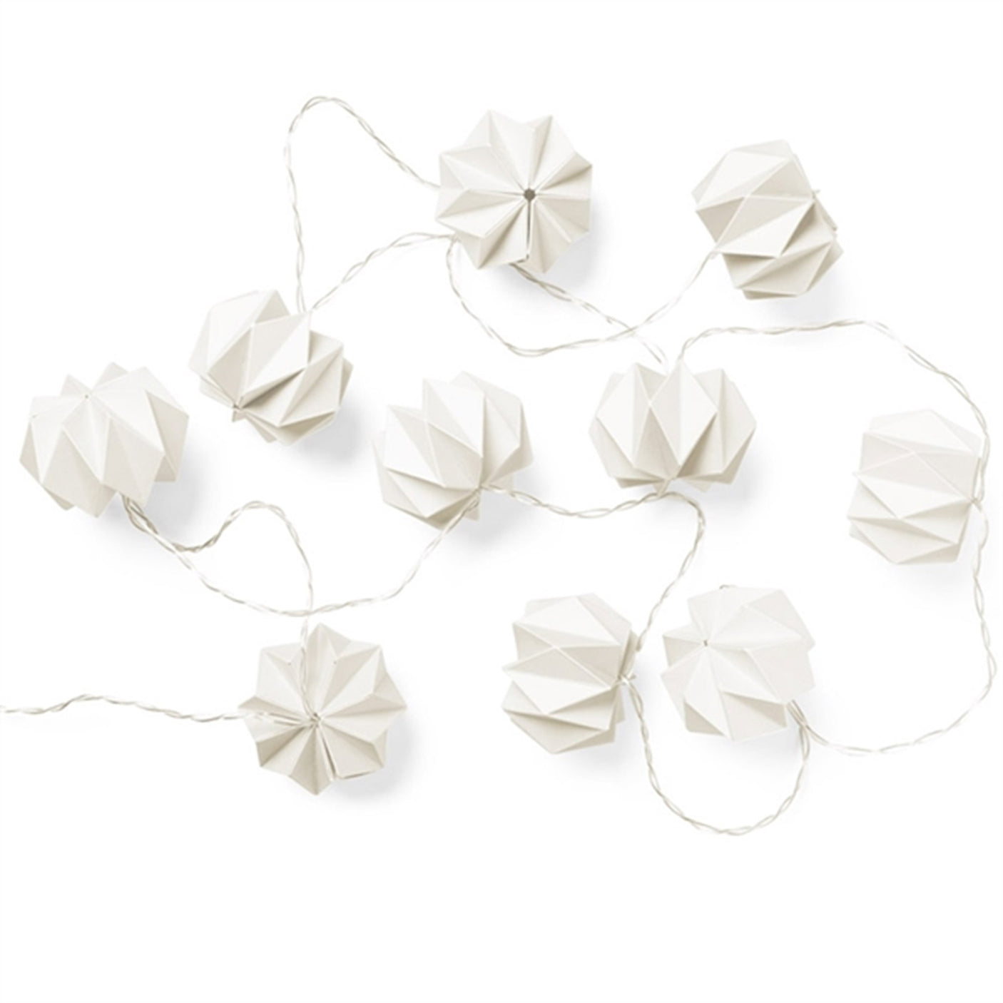 Cam Cam Copenhagen Origami String of Lights LED White