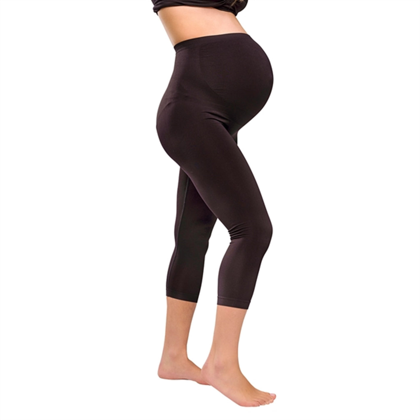 Carriwell Maternity Leggings 3/4 Black