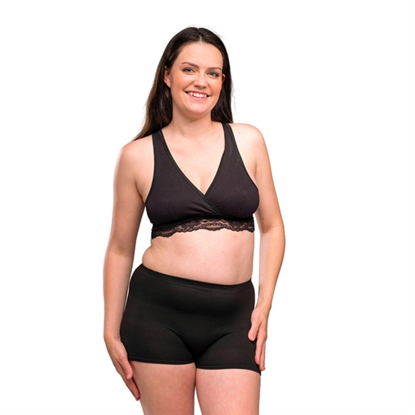 Carriwell Maternity And Hospital Panties Black 2 pcs