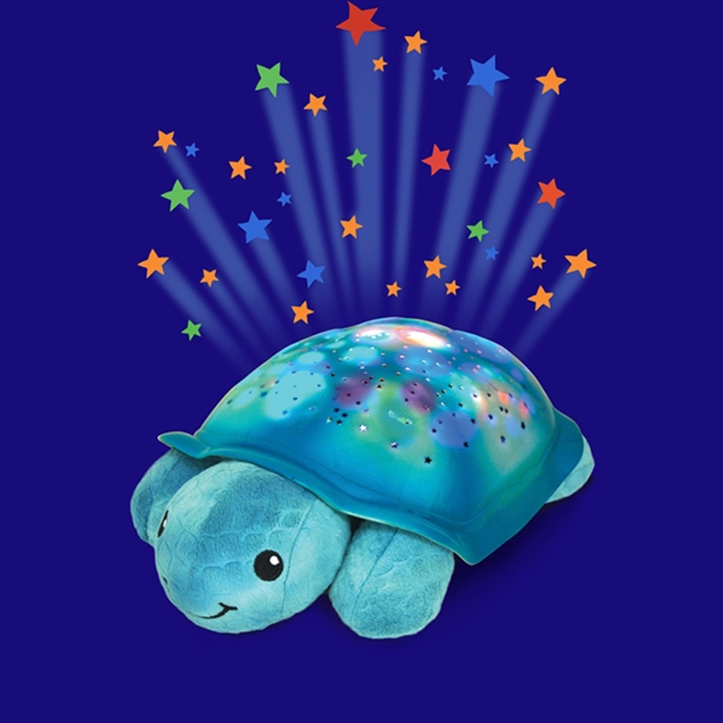 Cloud B Twinkling Twilight Turtle Night Light Aqua