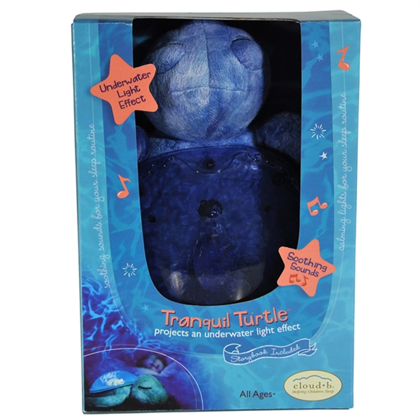 Cloud B Tranquil Turtle Night Light Ocean