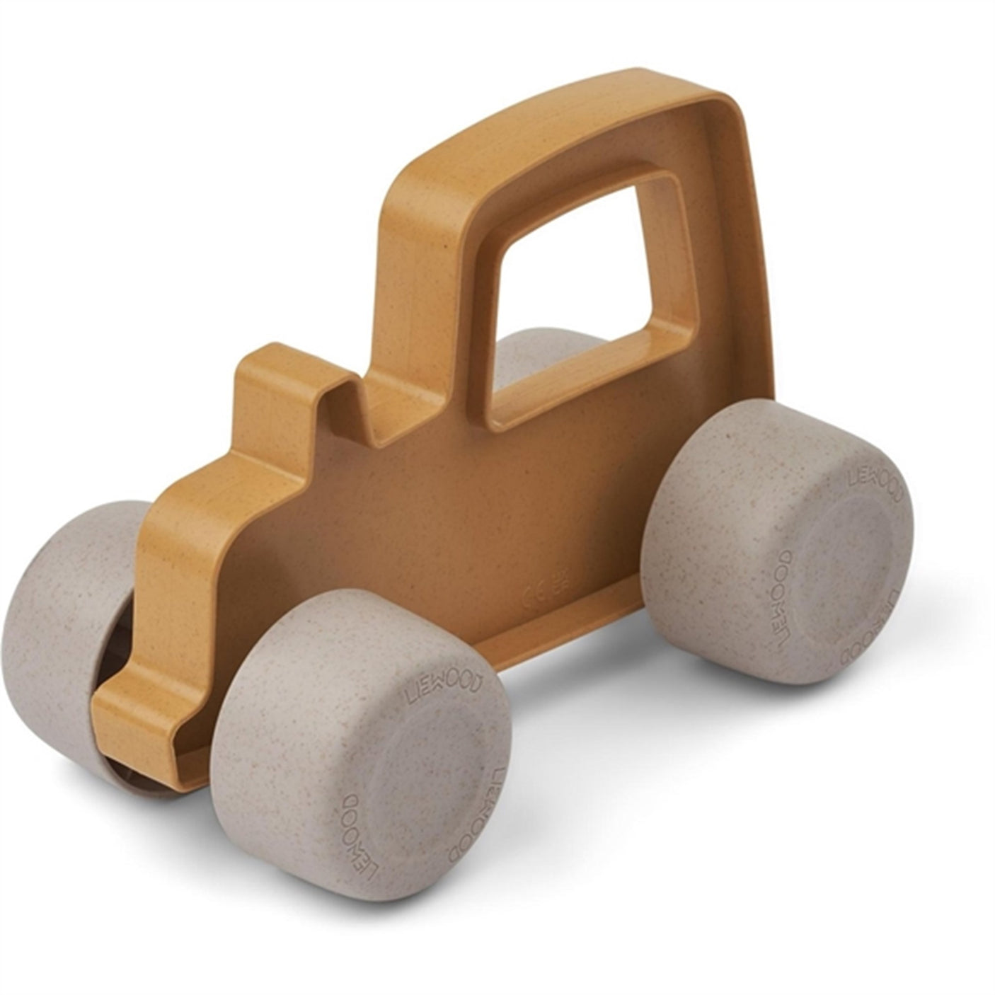 Liewood Cedric Tractor Yellow Mellow Sandy