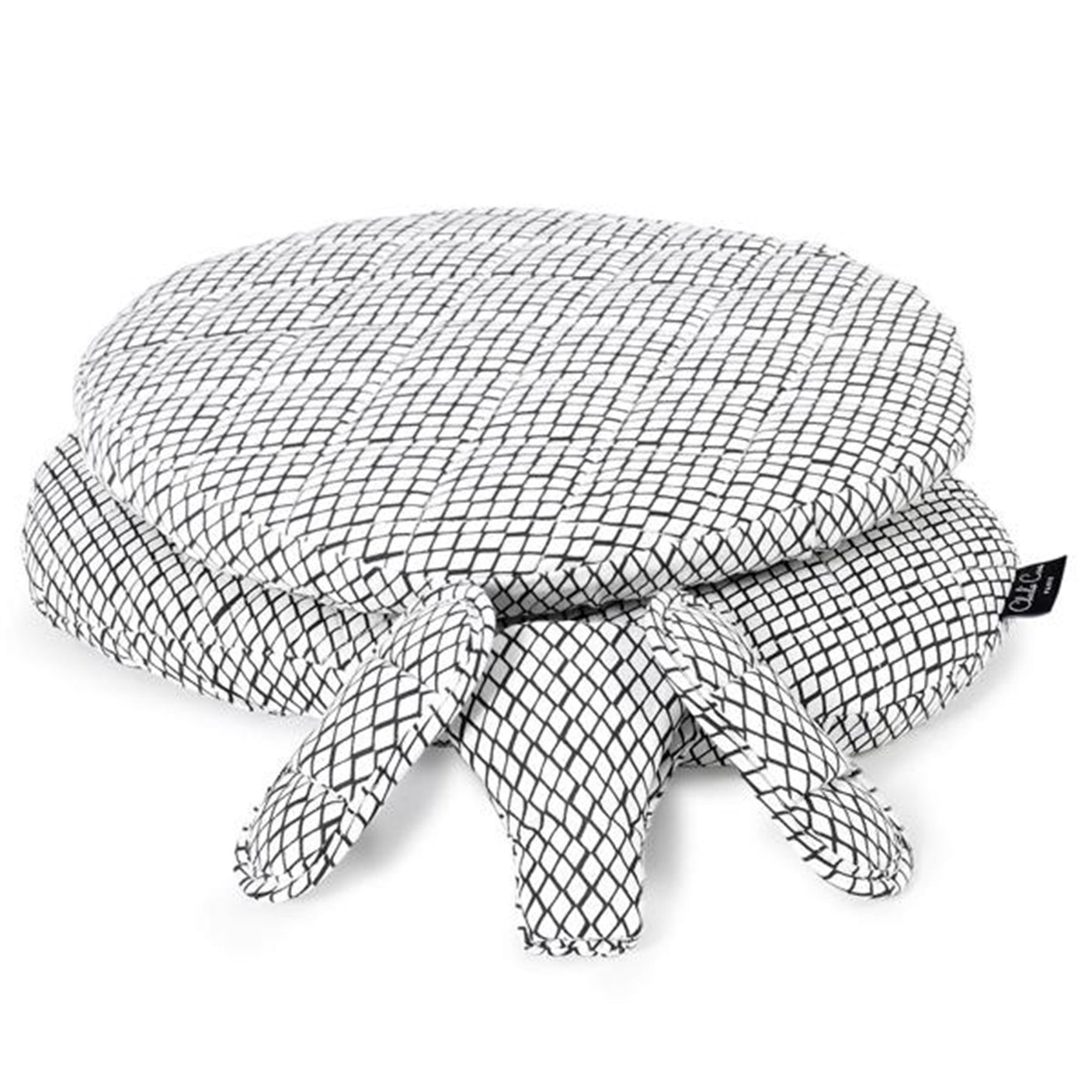 Charlie Crane Tibu Cushions Diamond Black White