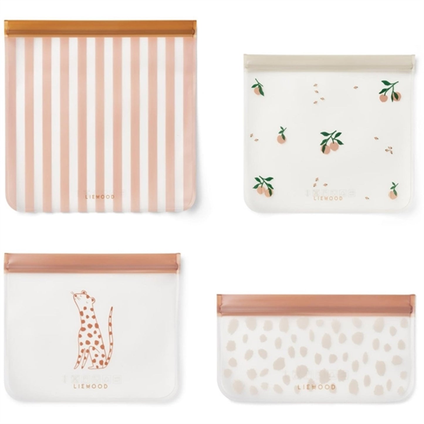 Liewood Clive Travel Bag 4-Pack Tuscany Rose Multi Mix