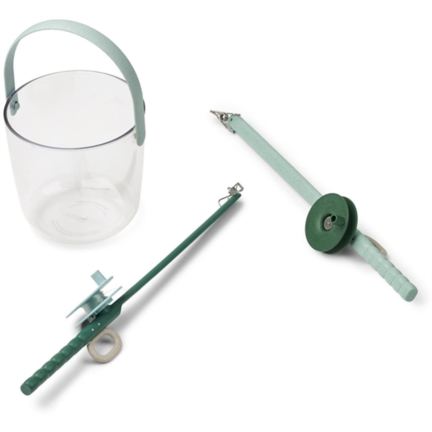 Liewood Cora Crab Rod Set Garden Green Mix