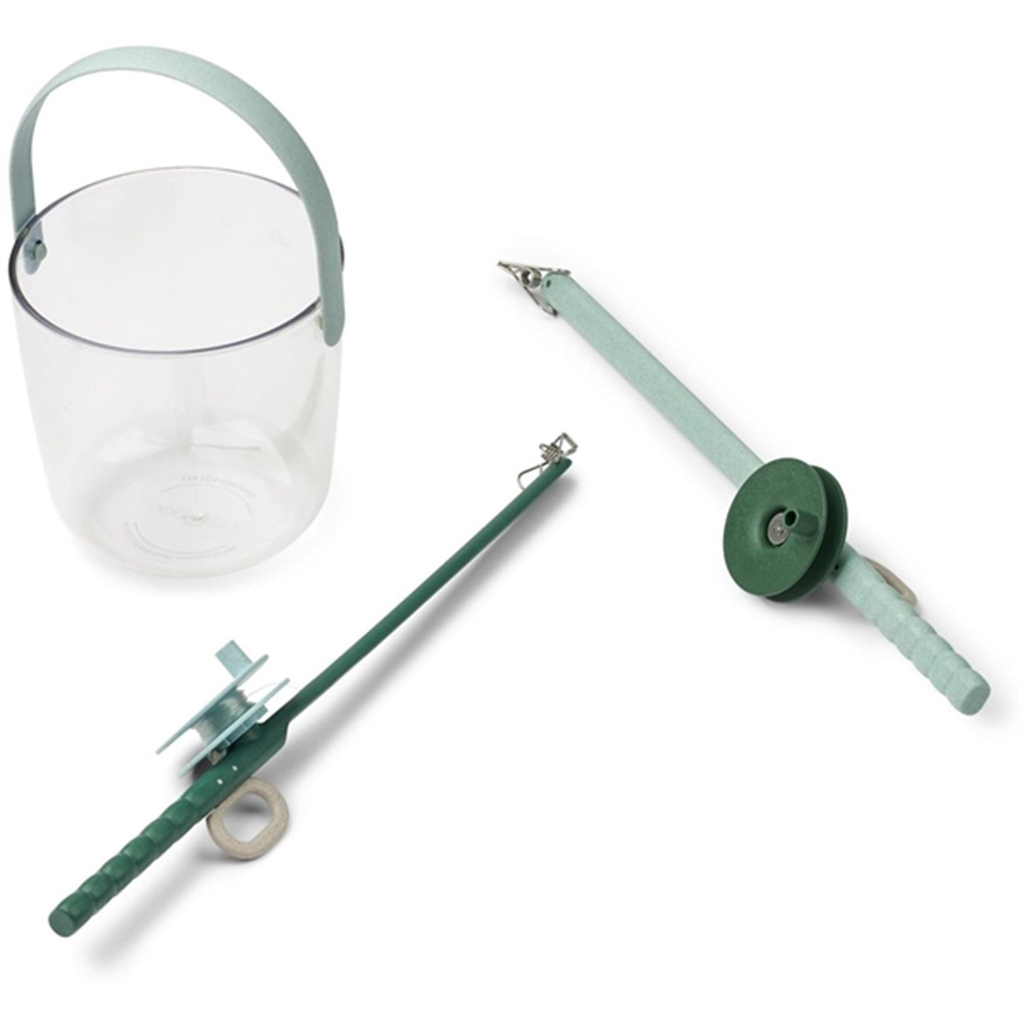Liewood Cora Crab Rod Set Garden Green Mix