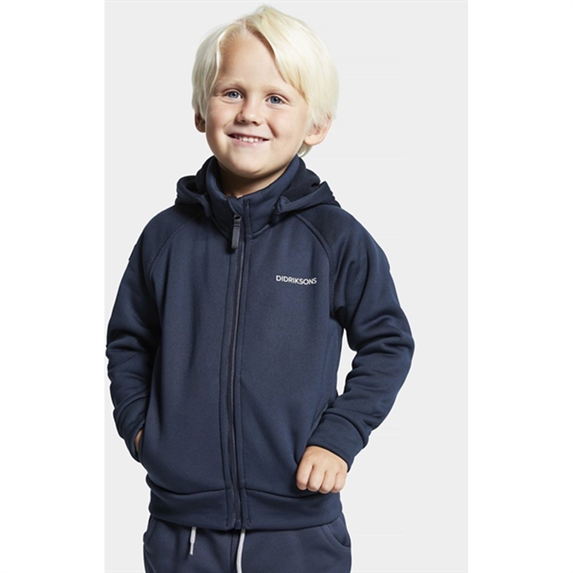 Didriksons Corin Navy Sweatshirt with Zipper