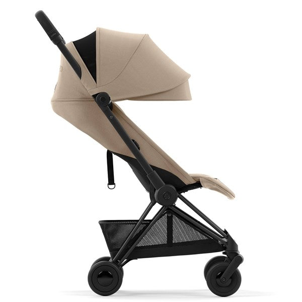 Cybex Coya Stroller Matt Black Cozy Beige