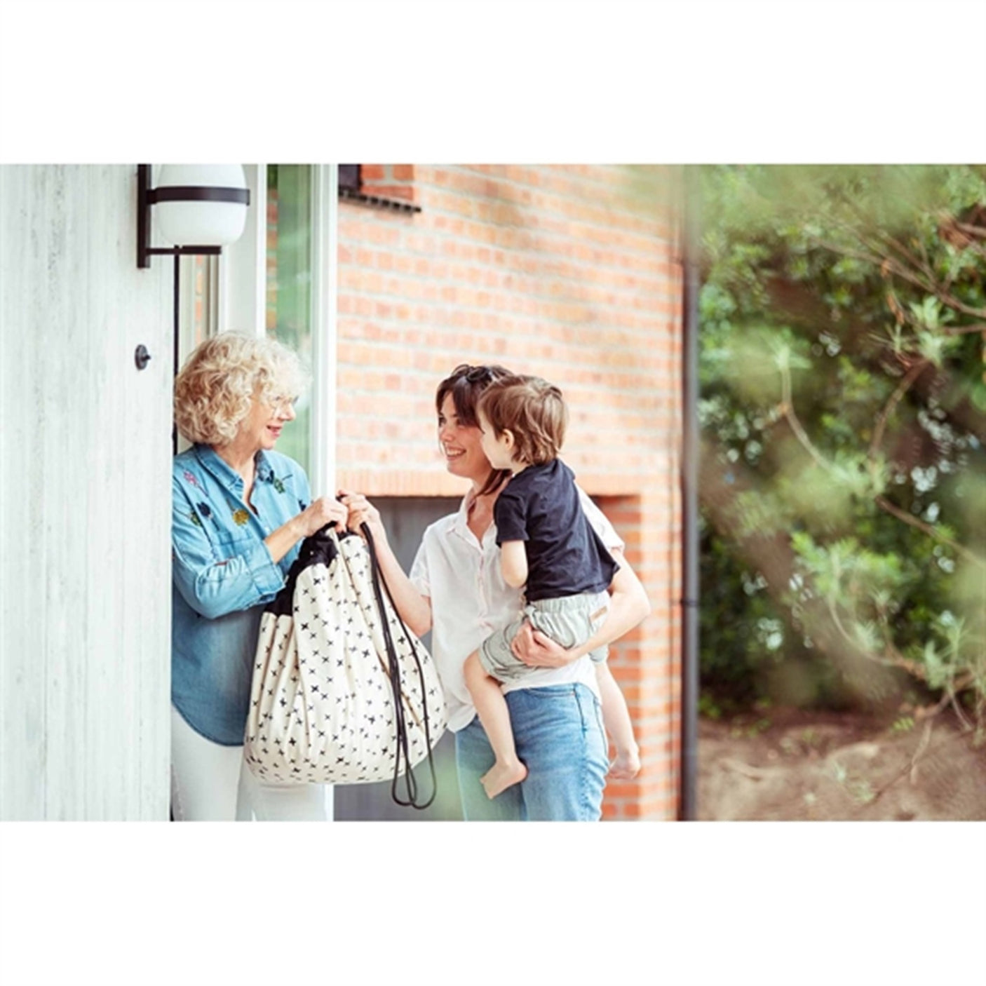 Play&Go 2-i-1 Play Mat Crosses