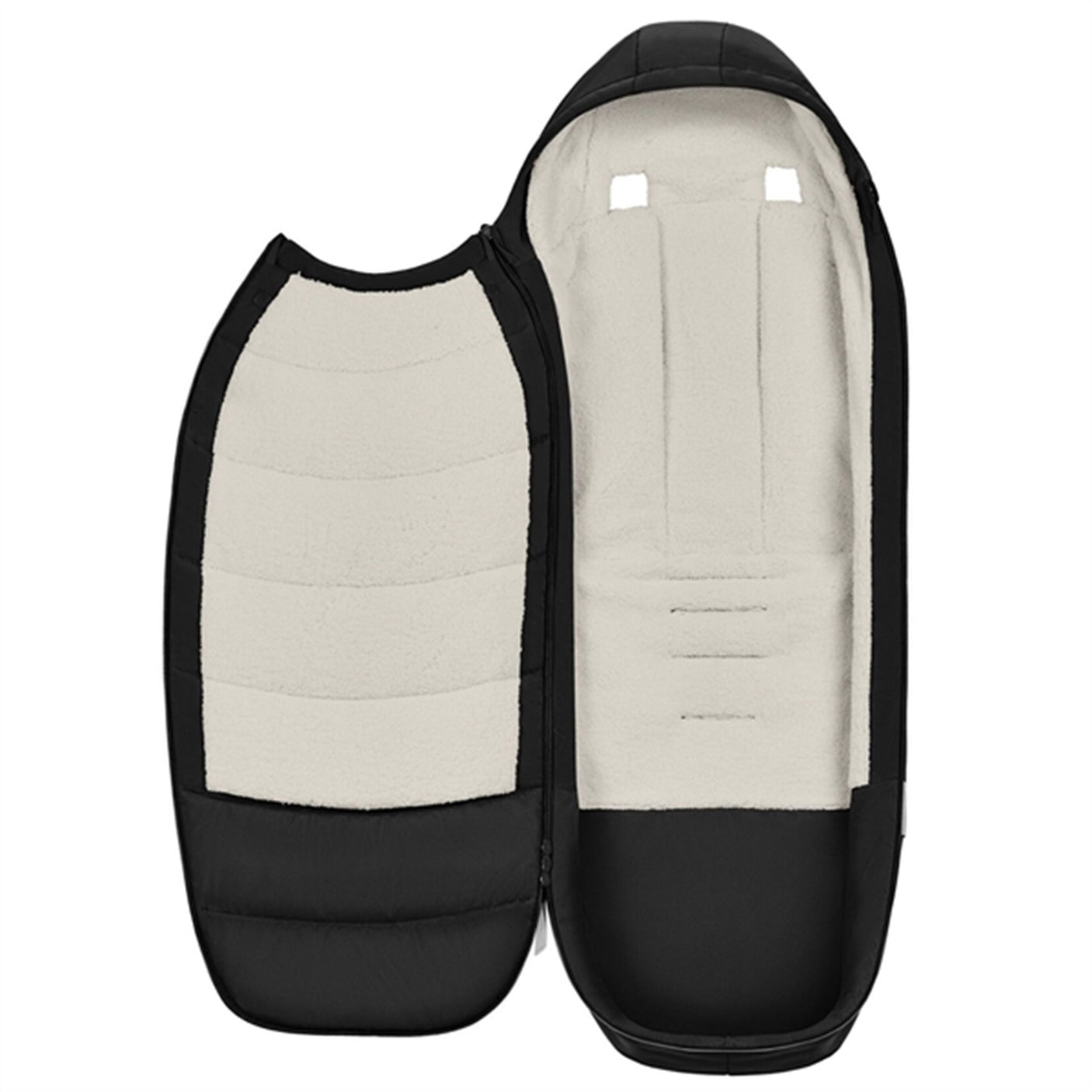 Cybex Platinum Footmuff Sepia Black