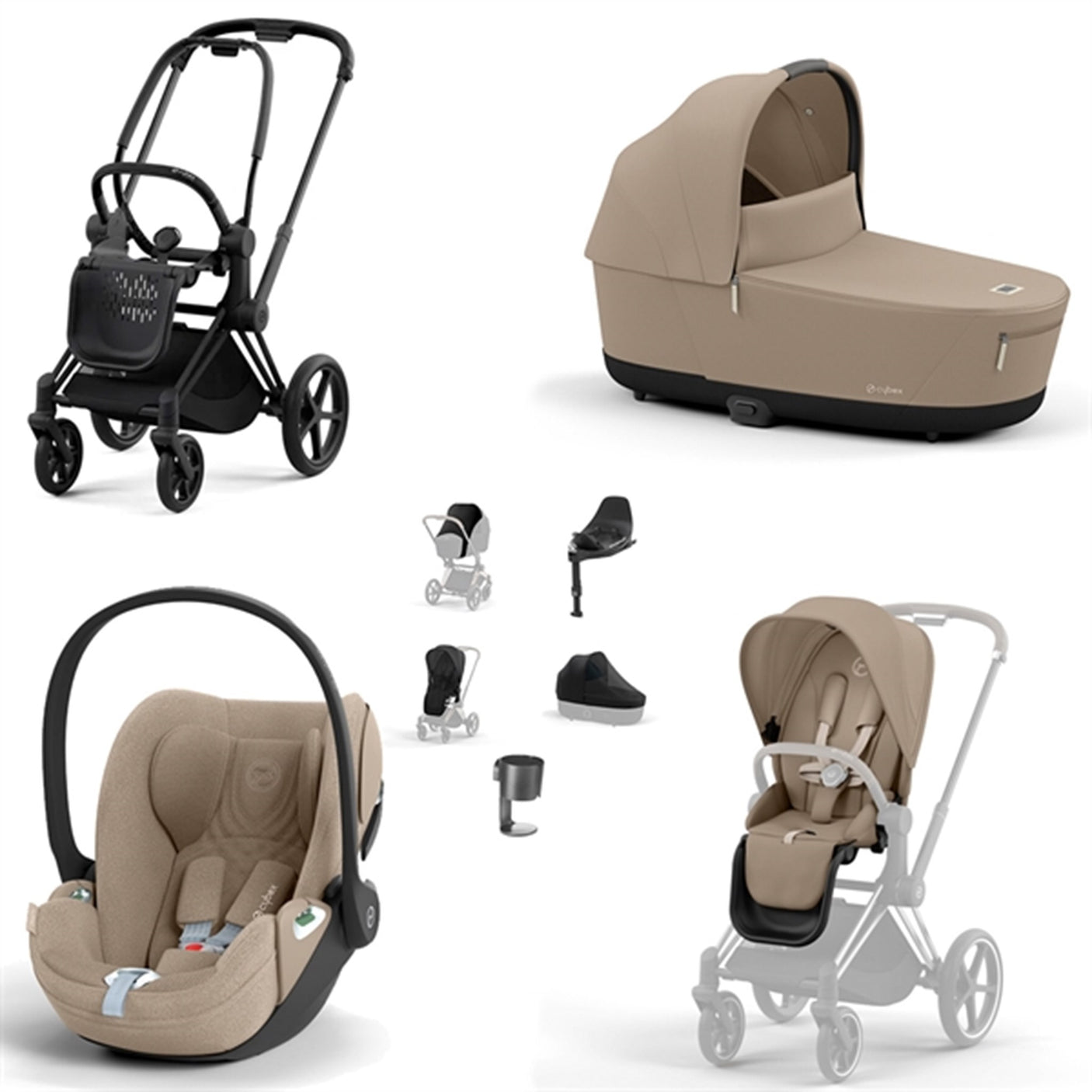 Cybex Bundle Priam Cozy Beige +