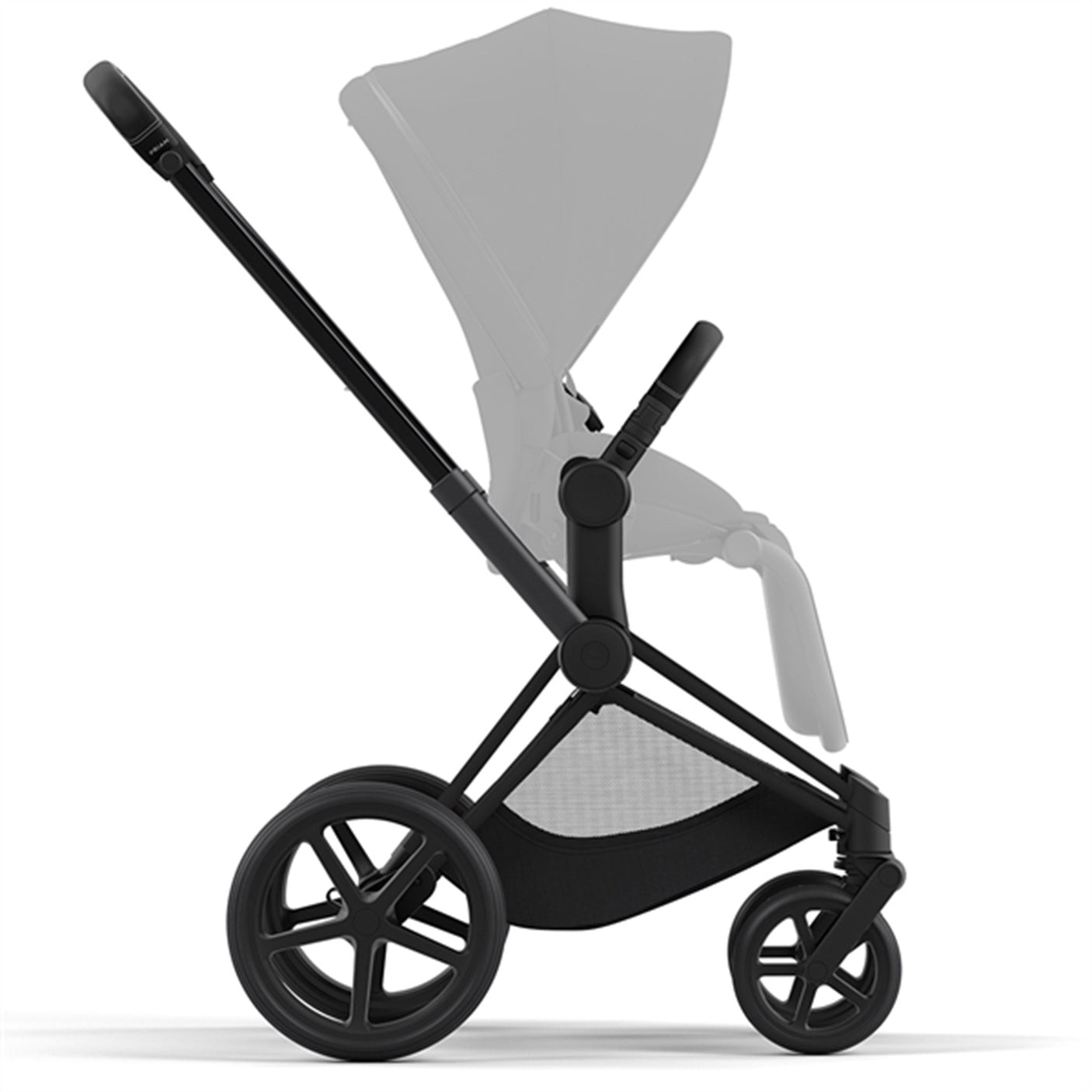 Cybex PRIAM Frame incl. Seat Hardpart Matt Black