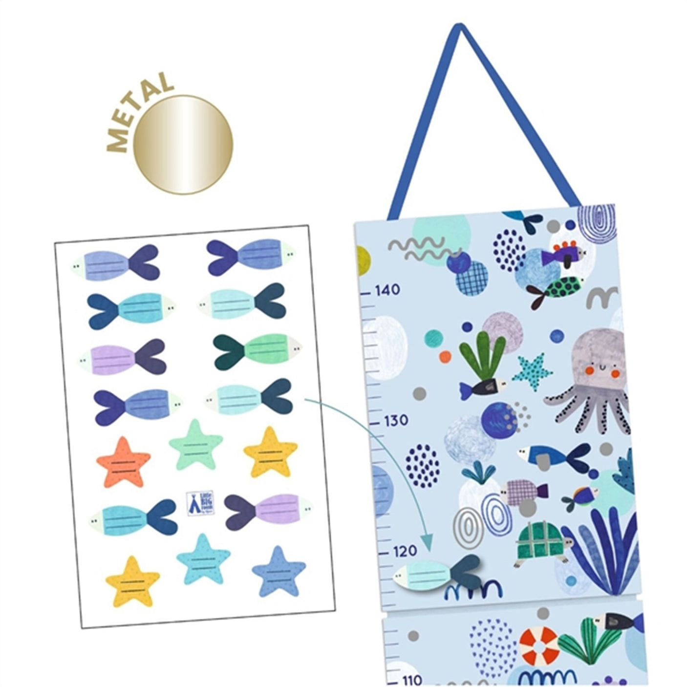 Djeco Height Gauge Aquatic