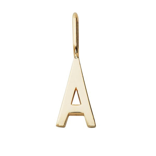 Design Letters Archetype Charm GOLD Plated