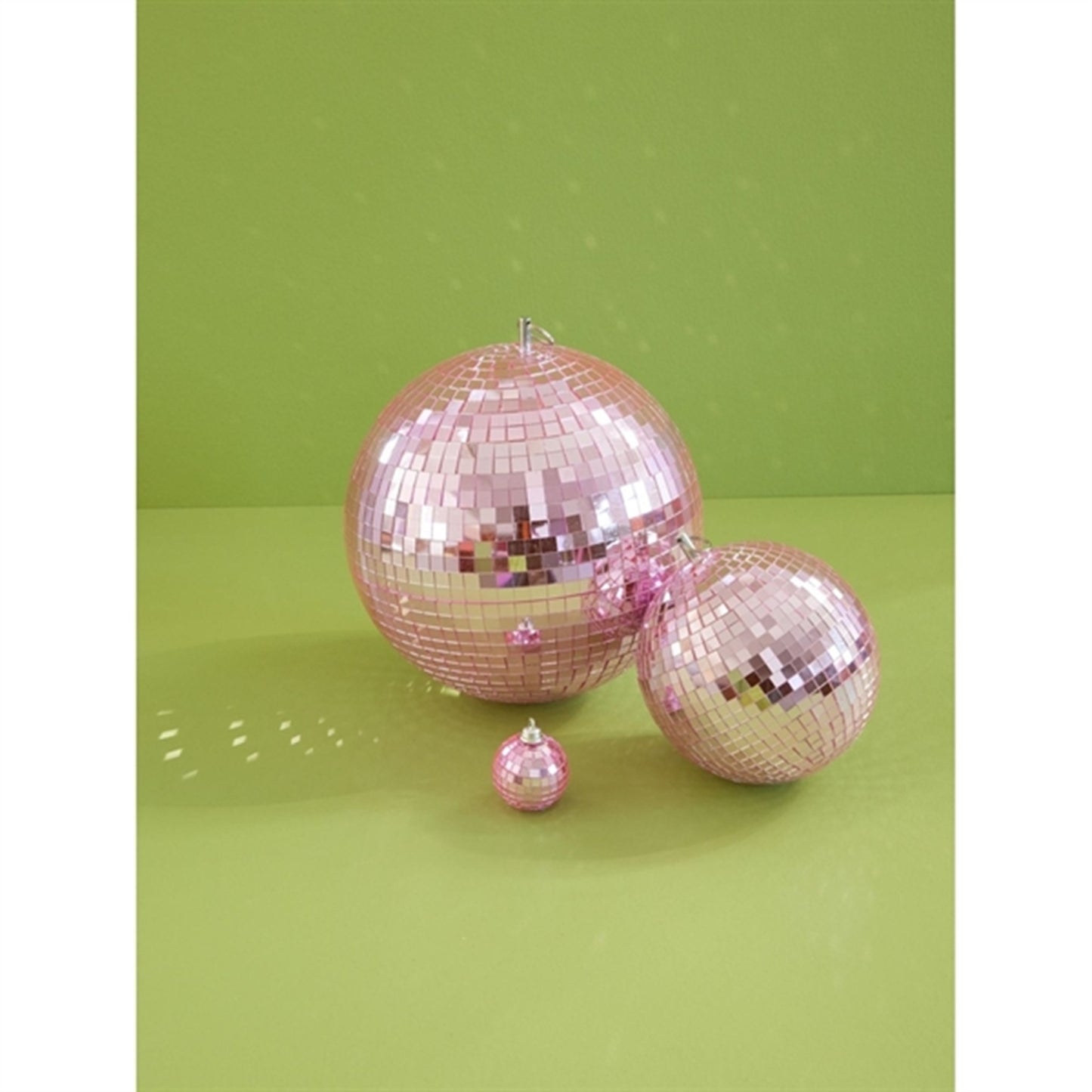 RICE Soft Pink Medium Disco Ball