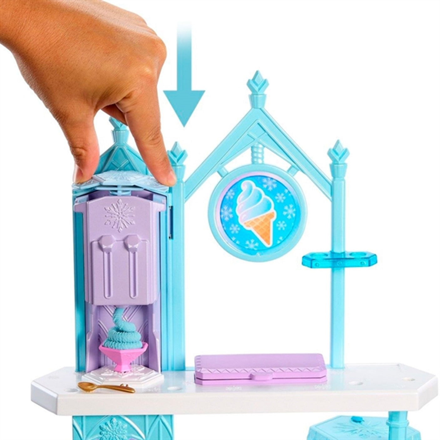 Disney Frozen Elsa & Olafs Ice Cream Stand 7