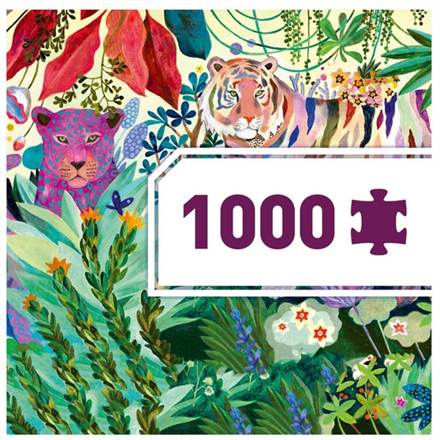 Djeco Puzzle Rainbow Tiger