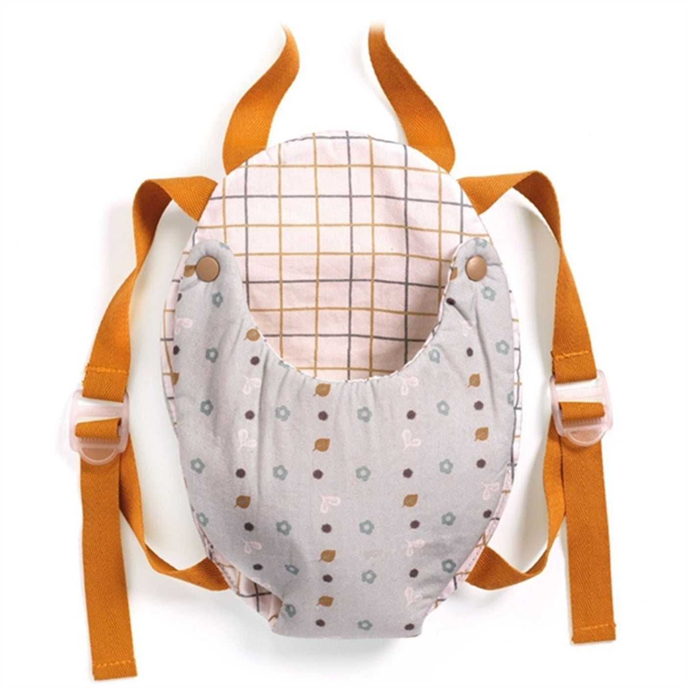 Djeco Pom Doll Carrier Blue Grey