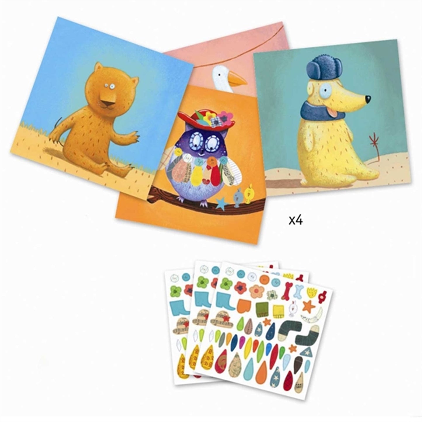 Djeco Stickers Animal