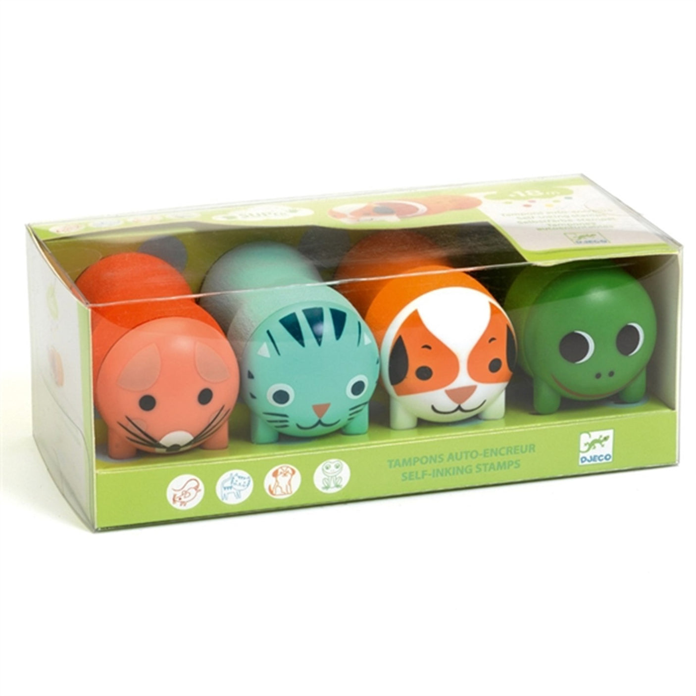 Djeco Creative Stamps Garden Animals