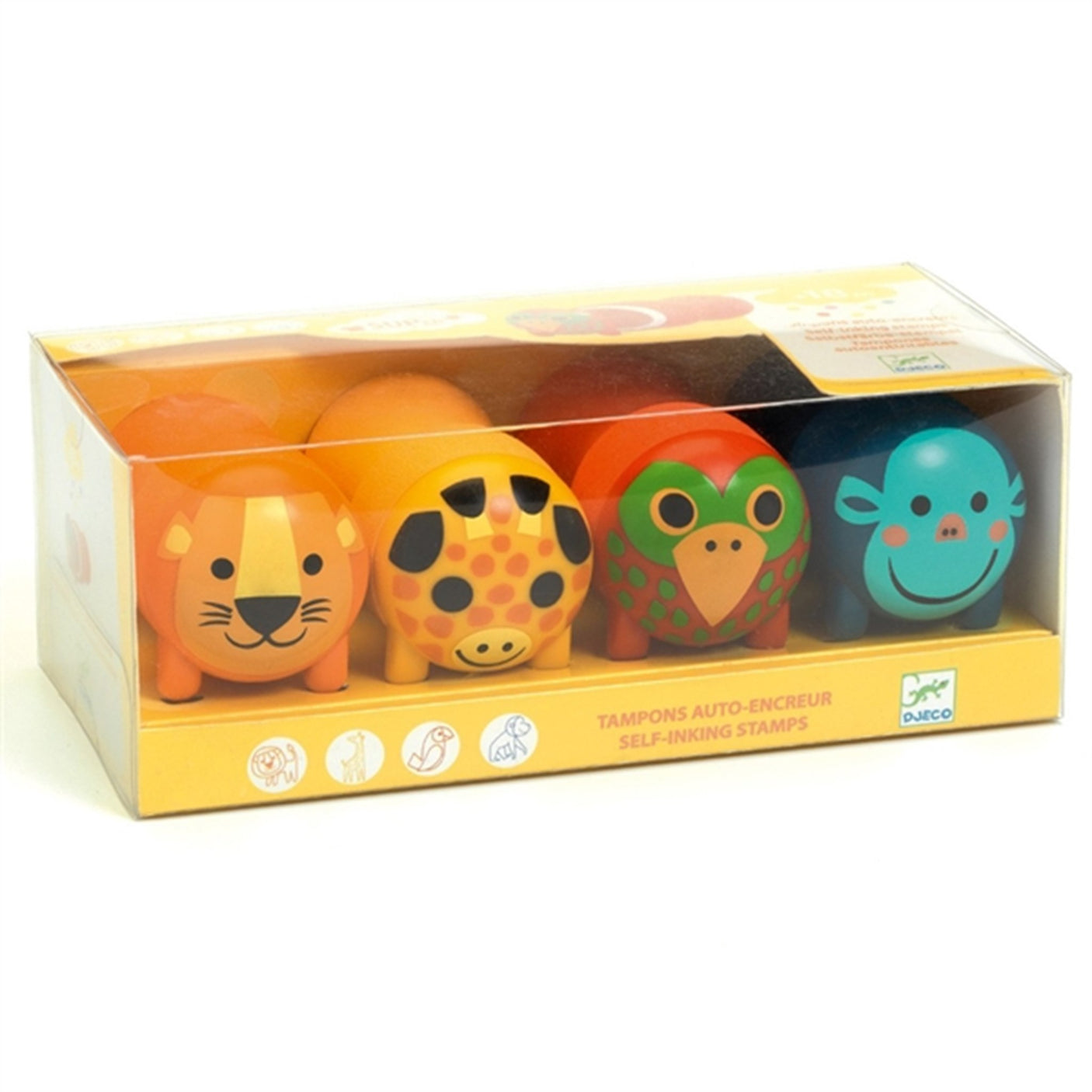 Djeco Creative Stamps Safari Animals