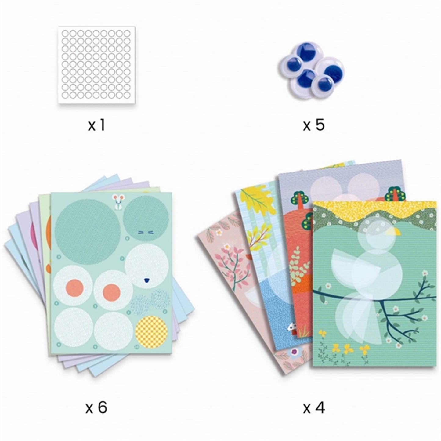 Djeco Collage Circles