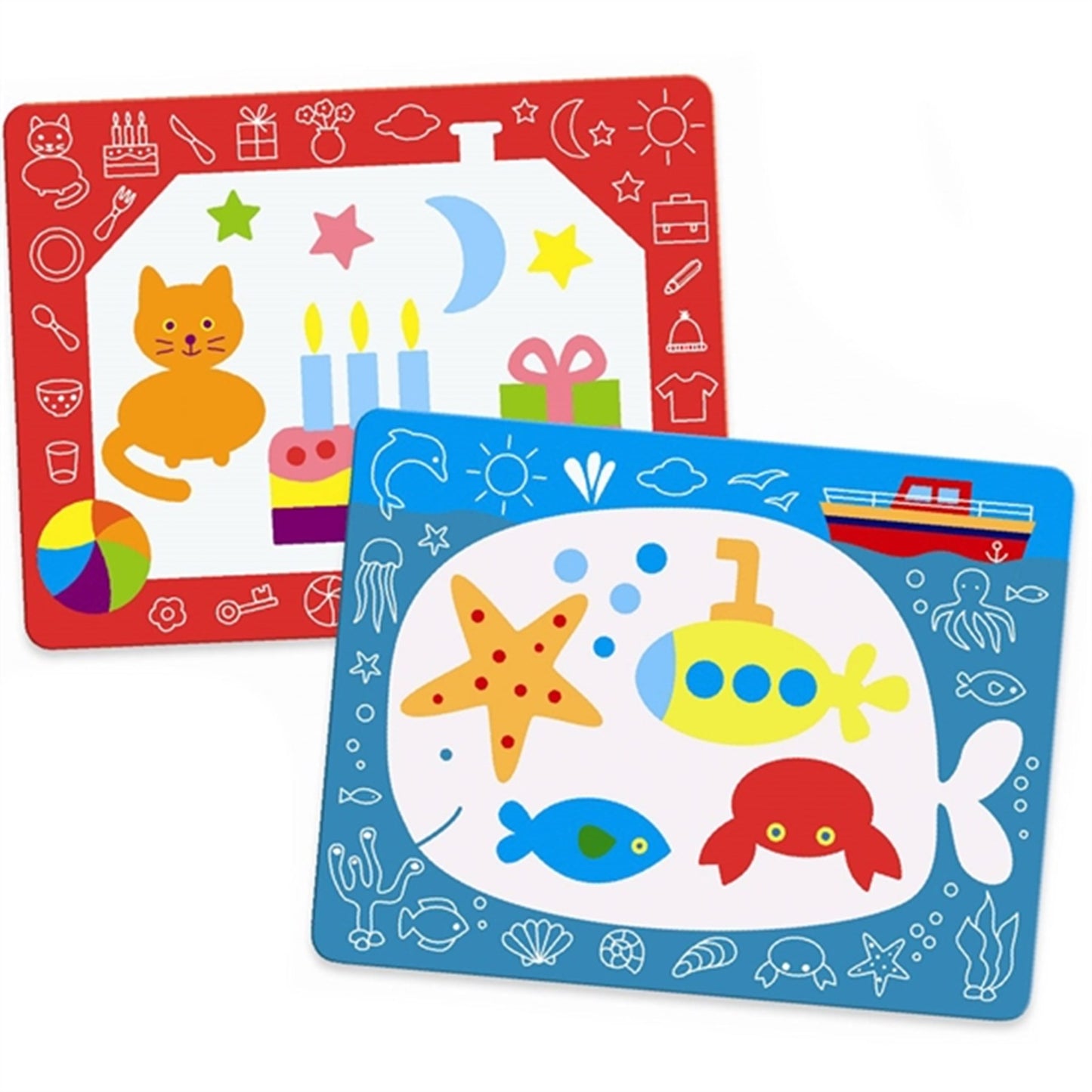 Djeco Magic Coloring Gemte Tegninger