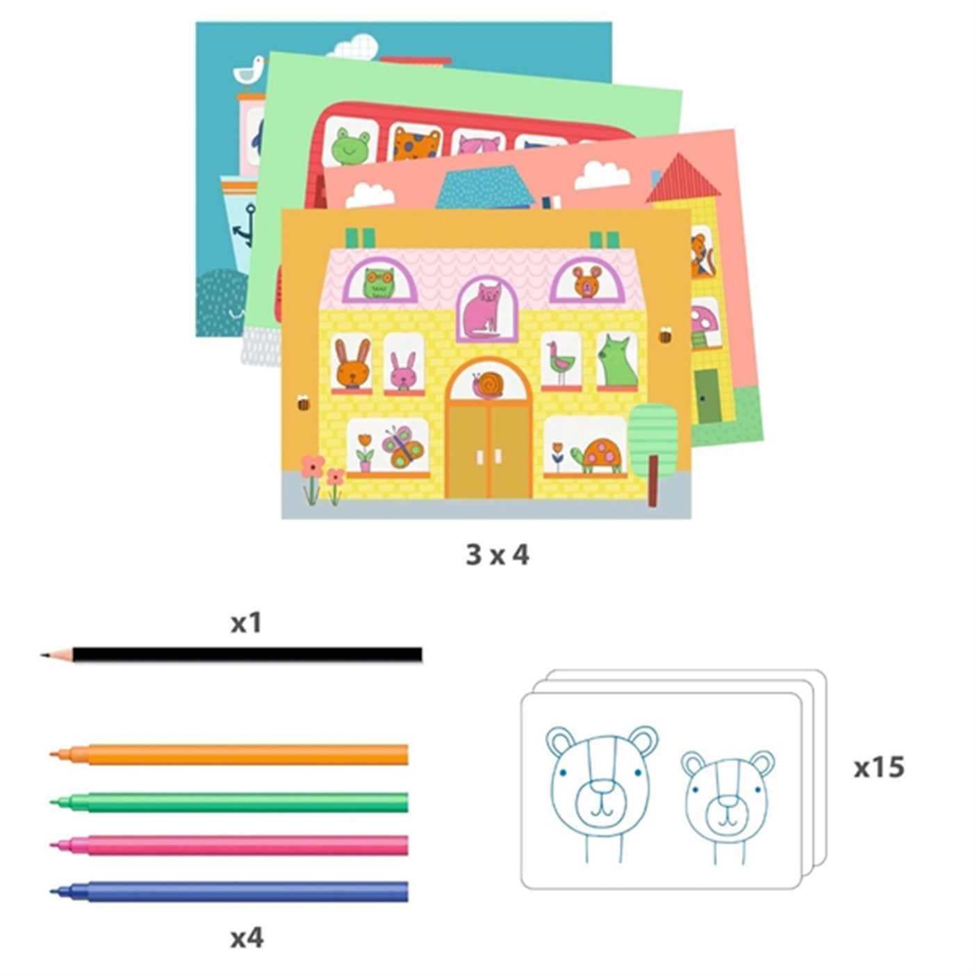 Djeco Creative Drawing Drawing After Is An Art