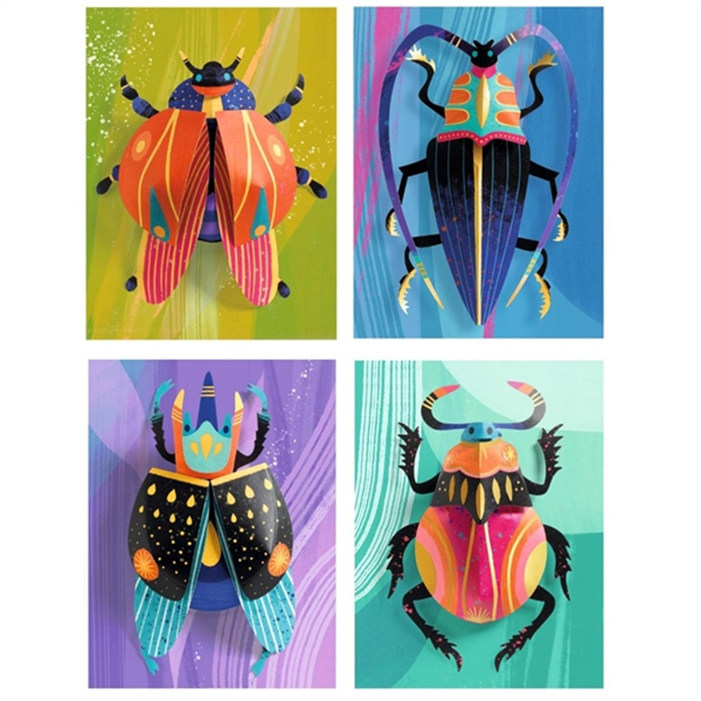 Djeco Creative Paper - Paper Bugs