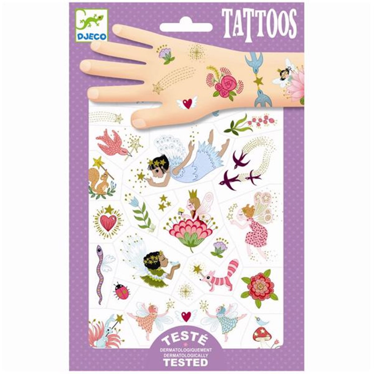 Djeco Tattoos Fairy Friends