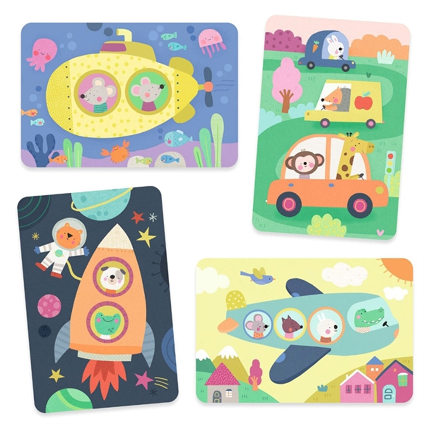 Djeco Magic Colouring On The Road