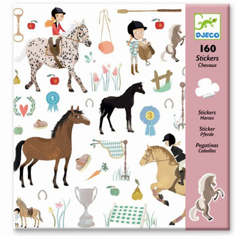 Djeco Stickers Horses