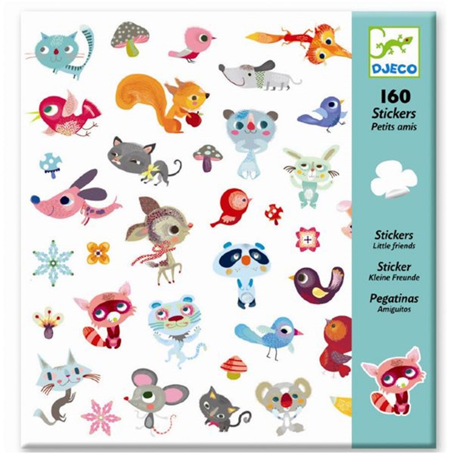 Djeco Stickers Small Friends
