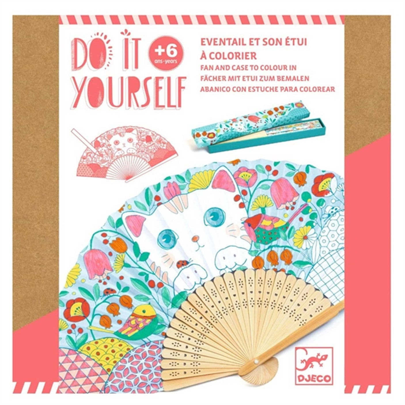 Djeco DIY Draw Your Own Fan