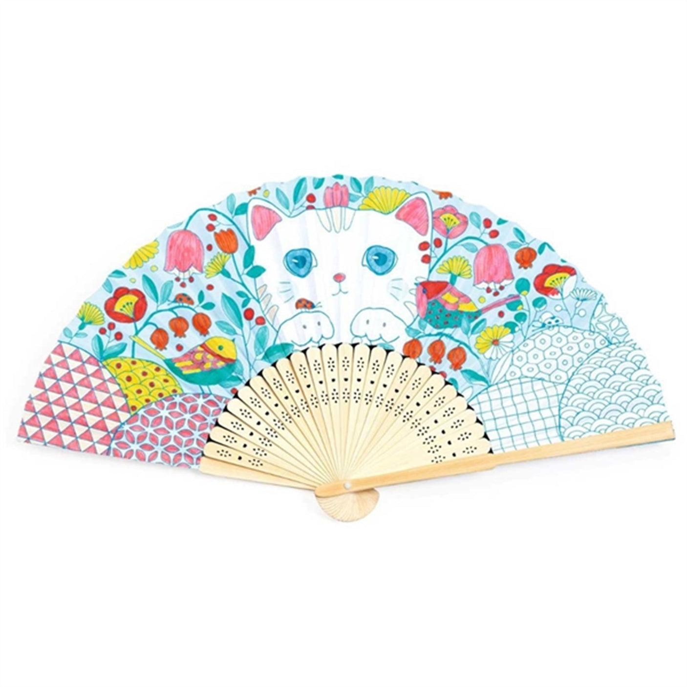Djeco DIY Draw Your Own Fan 2